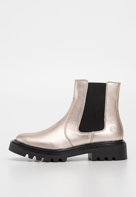 Tamaris Boot Flat - Chelsea Gold-Coloured (ZZO2Q2817-F00) Women