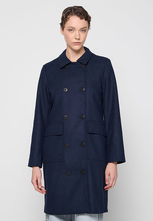 DreiMaster Mantel Dark Blue (ZZO2QHJ10-K00) Women