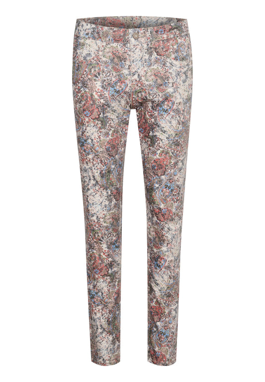 Cream CRLotte Printed Twill Coco Fit Multi-Coloured (CR221A0BB-T11) Women