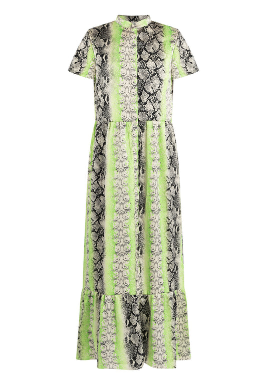 IZIA Dress kurzarm maxi Green (IZ021C02J-M11) Women