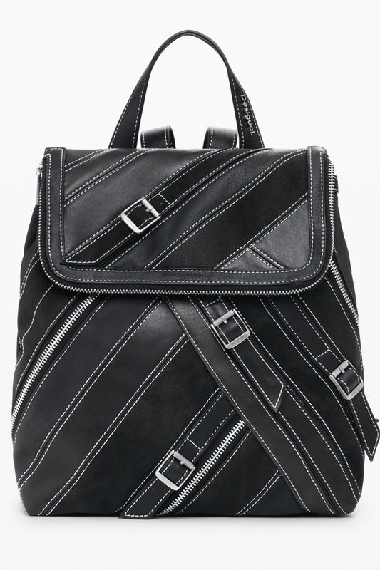 DESIGUAL Backpack Black (25WAKP25_NE2000) Women