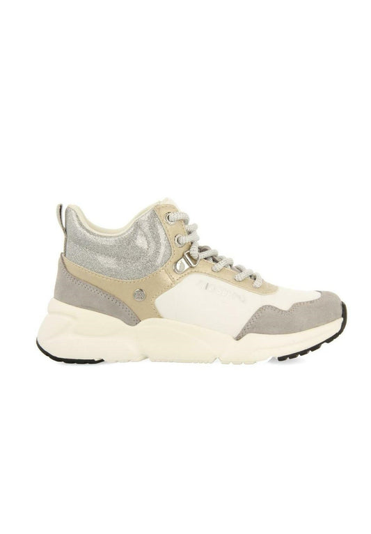 Gioseppo SNEAKERS ABOTINADAS GLITTER ESTILO TREKKING KITTSEE White (G5213D06S-A11) Kids