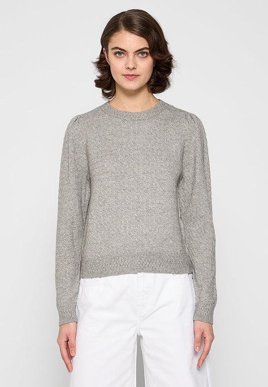 ONLY ONLEMMA LIFE LS PUFF O NECK CC KNT (ZZO2PU111) Women