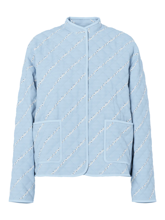 Rikke Quilted Jacket Cashmere Blue (17162301) Women