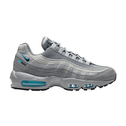 Nike Air Max 95 Retro Logo Grey Aqua (CV1635-001) Unisex