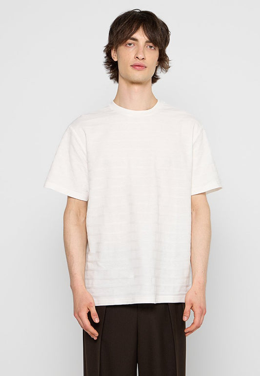 Mexx Pique t-shirt with structured stripes (ZZO32DT59-A00) Men