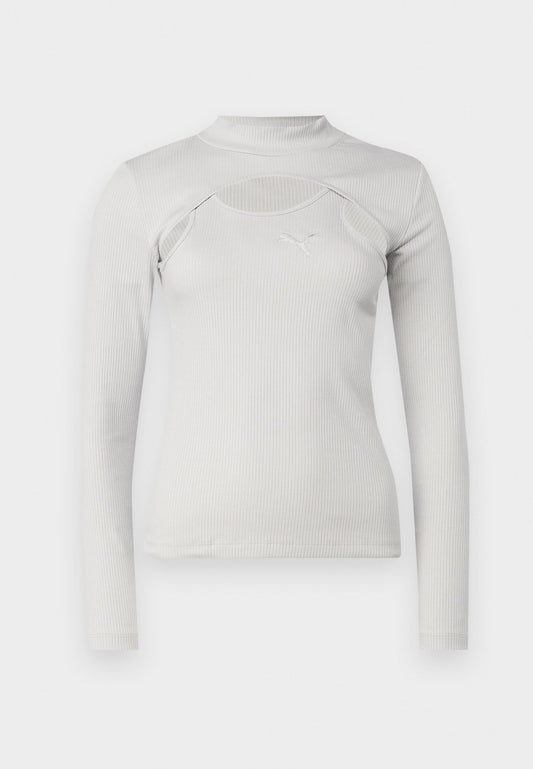 Puma DARE TO MATRIX BALLET Cutout Tee LS Grey (PU121D0IS-Q11) Women