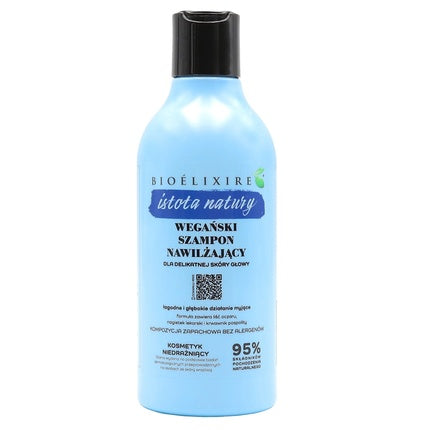 Bioelixire Istota Natury Vegan Moisturizing Shampoo For Sensitive Scalp 400ml