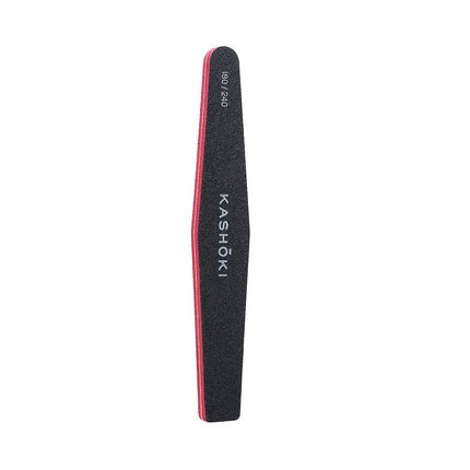 Kashoki Premium Padded Nail File 180/240 Grit Trapezoid Double-Sided Buffer