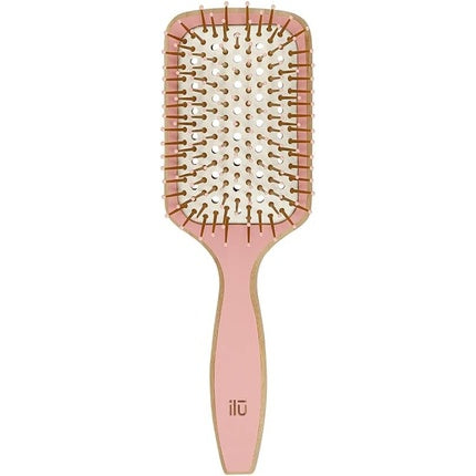 Ilu BambooM Detangling Eco Friendly Bamboo Hairbrush Sweet Tangerine