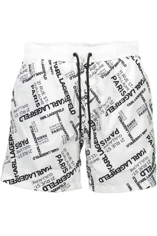 KARL LAGERFELD BEACHWEAR Swimwear (KL21MBM14_DA3AB04_BIANCOWHIT) Men