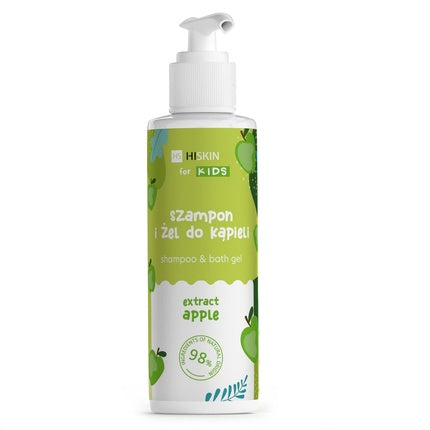 Hiskin Kids Shampoo And Bath Gel Apple 280ml Kids