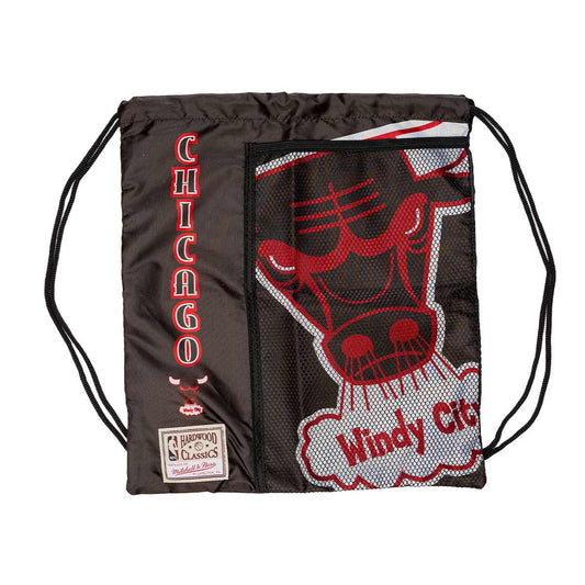 Mitchell & Ness Gym Sack NBA Chicago Bulls Black (CBTO6267-CBUYYPPPBLC) Unisex