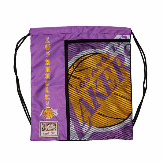 Mitchell & Ness Gym Sack NBA Los Angeles Lakers Purple (CBTO6267-LALYYPPPPRG) Unisex