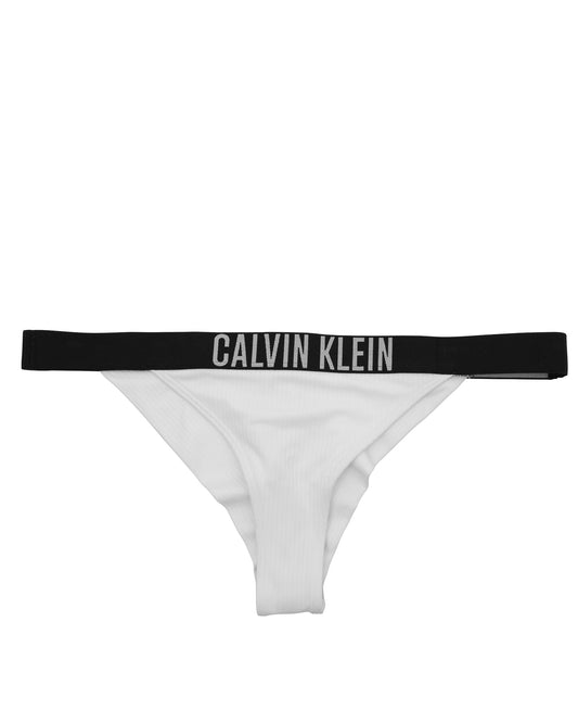 Calvin Klein Womens Swim Bottom KW0KW02753YAA White