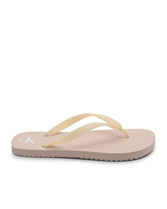 Calvin Klein Womens Flip Flops YW0YW01829VIC Purple