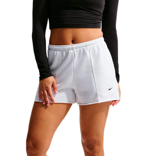 Nike Shorts French Terry Birch Heather (II3980-051) Women