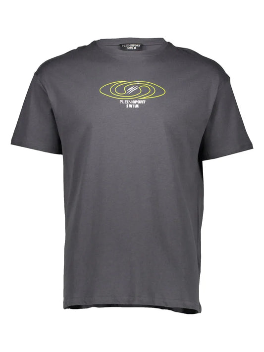 Plein Sport SPIRAL T-SHIRT (PS26MTS07_80_ANTRACHITE) Men