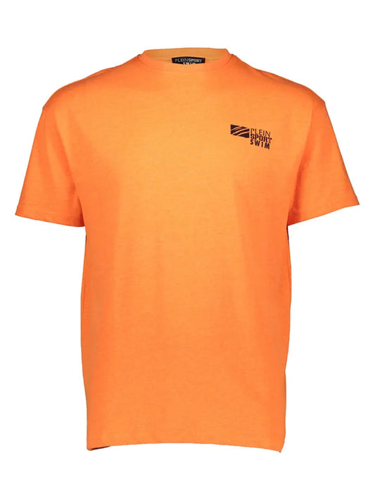 Plein Sport BASIC T-SHIRT (PS26MTS11_86_ORANGE_FLUO) Men