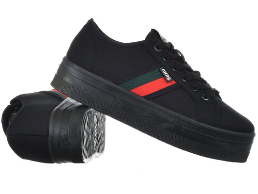 MTNG Shoes CANVAS 3 BLACK C46857 (4159) Women