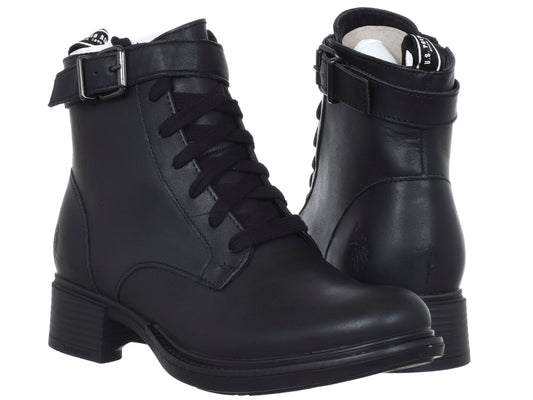 U.S. Polo Assn. Shoes Women's U.S. POLO ASSN. LTH-BLK Ankle Boots (5971) Women