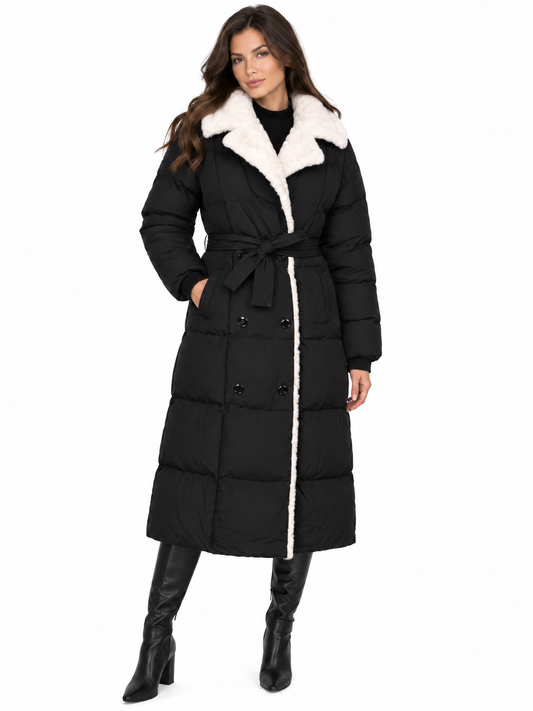 DEBRANDE Women's Coat PIKOWANY BLACK (10794) Women