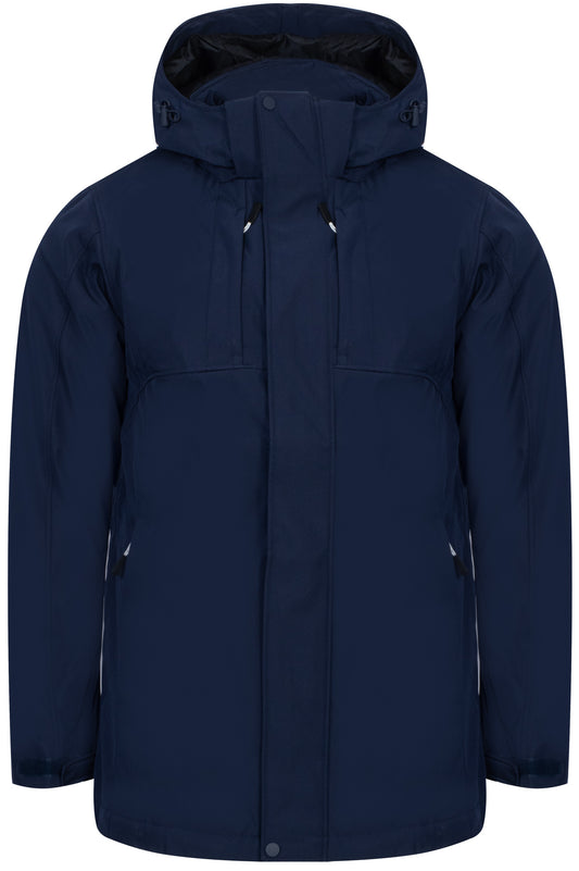 ELEVATE Jacket Parka Men's Z Hooded HARDY Parka (7899) Men