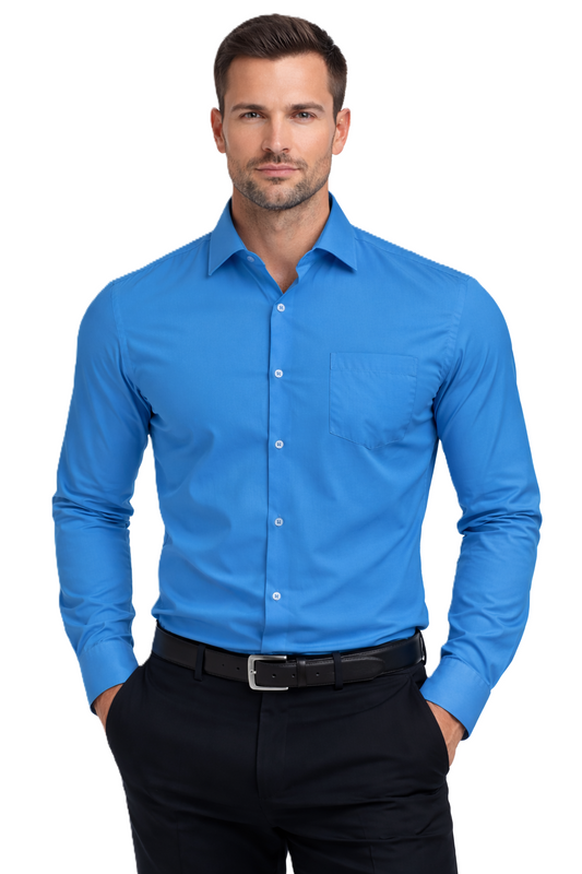 ESPADA Shirt Men's SLIM FIT DARK BLUE (8351) Men