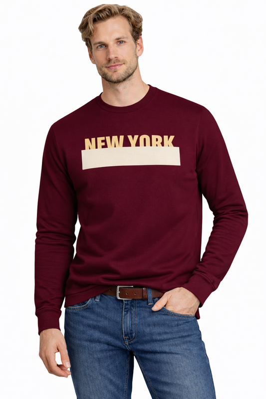 JUMPER Sweatshirt Men's Burgundy (9263) Men