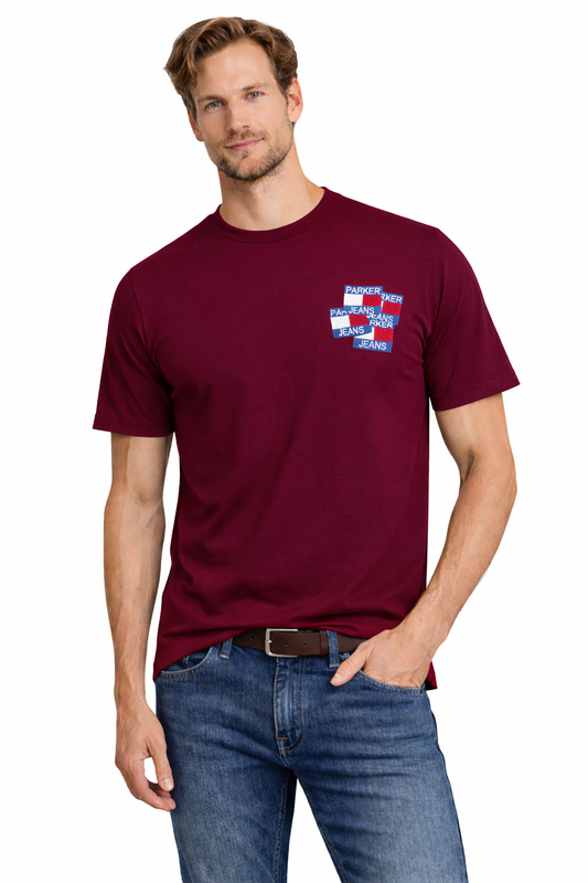 JUMPER T-SHIRT T-shirt Men's Burgundy (9134) Men