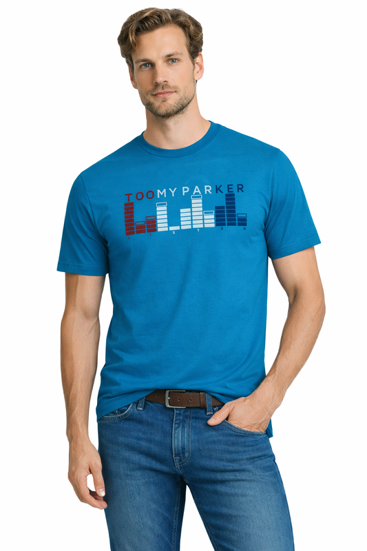 JUMPER T-SHIRT T-shirt Men's Blue (9164) Men