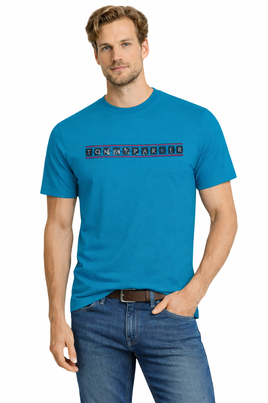 JUMPER T-SHIRT T-shirt Men's Blue (9187) Men