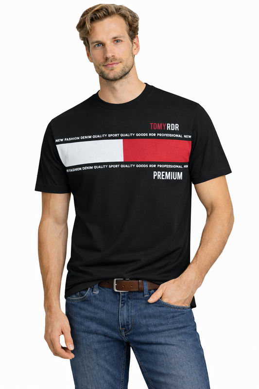 JUMPER T-SHIRT T-shirt Men's Black (9259) Men