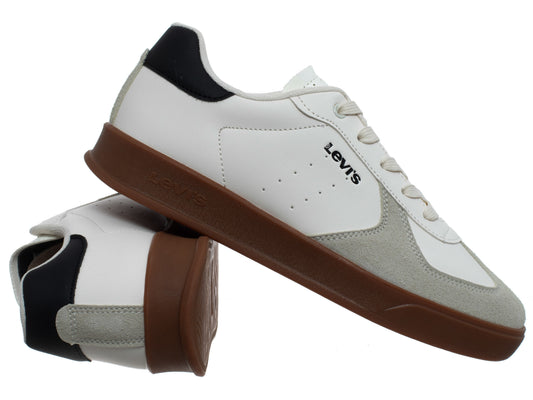 LEVI'S Shoes Women's GABHAN OFFWHITE BLACK (9467) Women