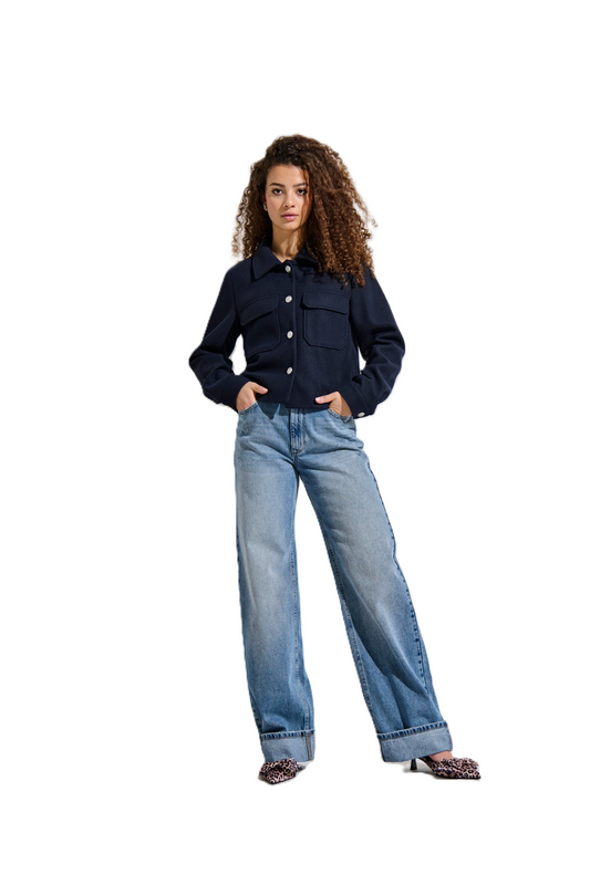ONLY Jacket ONLMIRA LIFE NANCY SHORT JACKET NC OTW NIGHT SKY (9653) Women