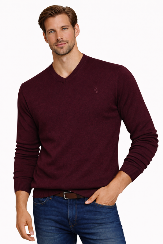 POLO LARA Sweater Men's Burgundy (8675) Men