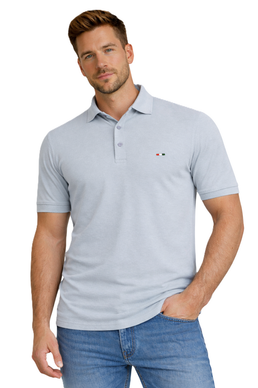 RAMOSS T Shirt POLO 25 7001 GREY (9214) Men
