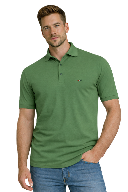RAMOSS T-shirt Men's POLO Green (9213) Men