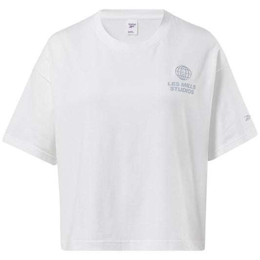 Reebok T SHIRT T Shirt LM CROPPED GRAPHIC TEE HD4136 (7856) Women