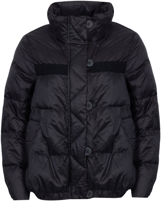 ROMEO GIGLI Jacket Down Women's Z WYSOKIM Collar R05 / NERO (7865) Women