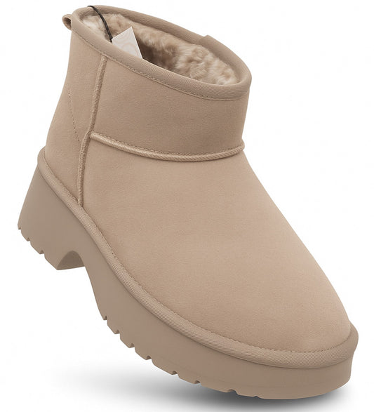 SOLO SOPRANI COUTURE Leather Ankle Boots SSW521P30/03 LEA SUEDE (8032) Women