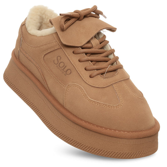 SOLO SOPRANI COUTURE Shoes Women's JENNY SUEDE FUR (8021) Women