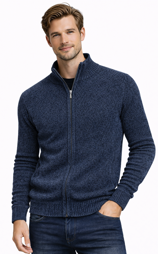 MUST Parkour Sweater Men's ROZPINANY Navy (8409) Men