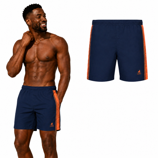U.S. GRAND POLO EQUIPMENT & APPAREL Swim Trunks US51714BW/4024 DK (7431) Men