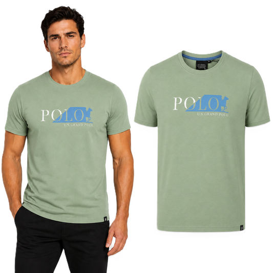 U.S. GRAND POLO EQUIPMENT & APPAREL T-SHIRT T-shirt Men's (10252) Men