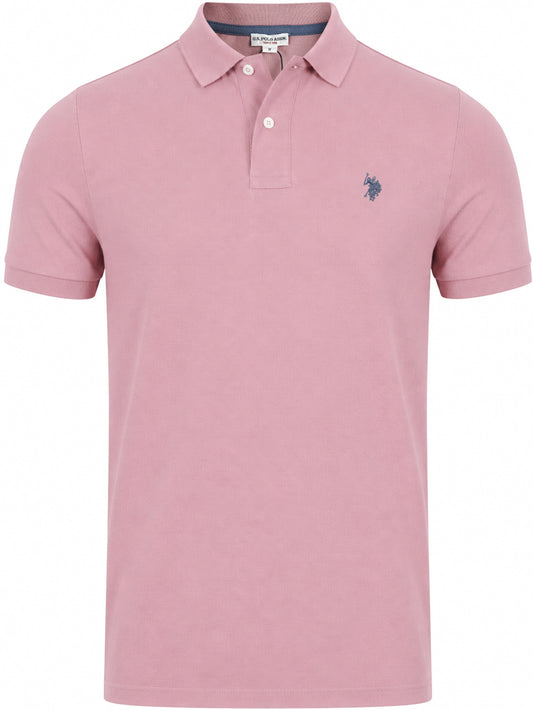 U.S. Polo Assn. Men's T-shirt POLO ZGASZONA Pink (10503) Men