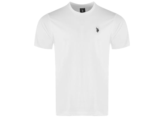 U.S. Polo Assn. T-SHIRT Men's CREW NECK White (4078) Men