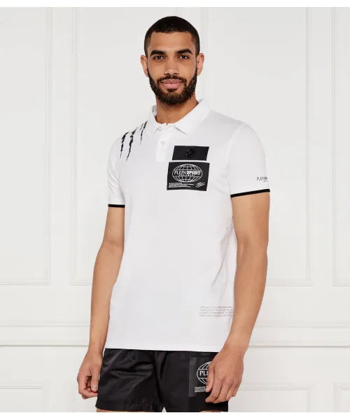 Plein Sport SPIRAL POLO (PS26MPL03_01_WHITE) Men