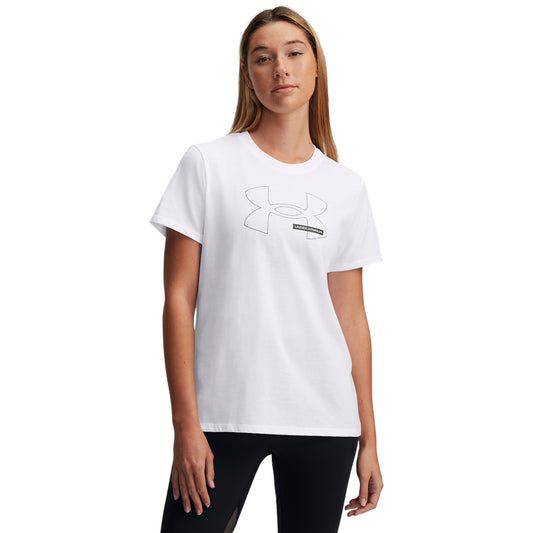 UA RIVAL OUTLINE SS (1389719-100) Women
