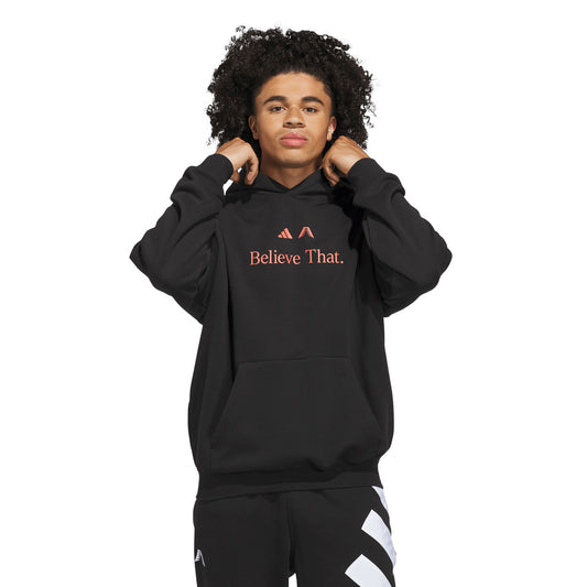 adidas Sweatshirt Anthony Edwards Believe That Black (JW2926) Unisex
